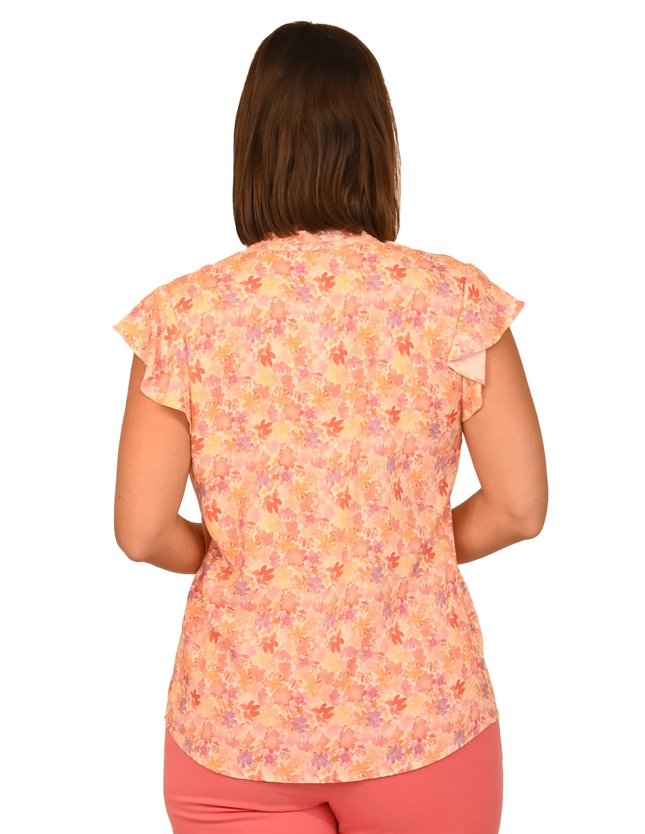 Blusa manga corta para mujer 3