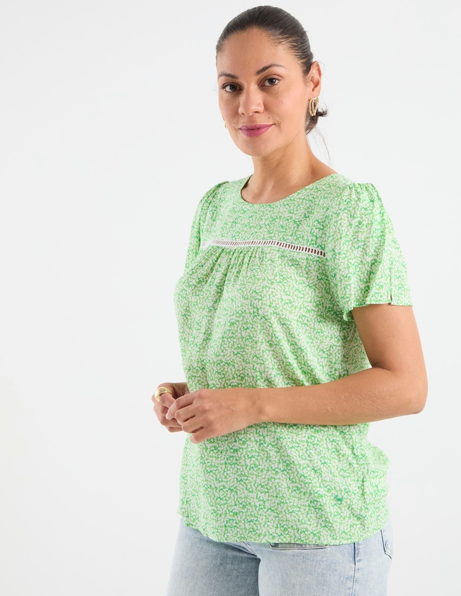 Blusa manga corta para mujer Blusa manga corta para mujer