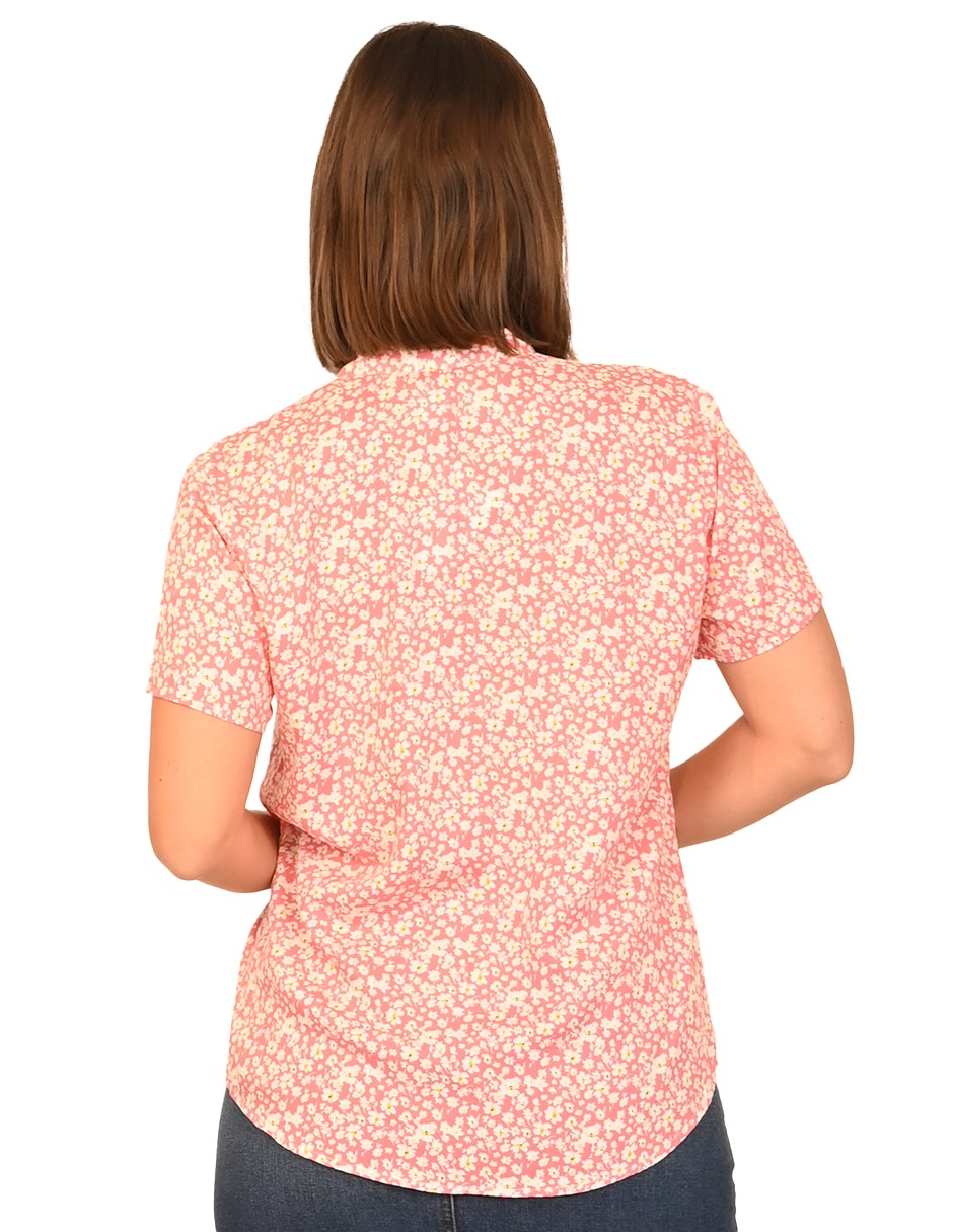 Blusa manga corta para mujer 3