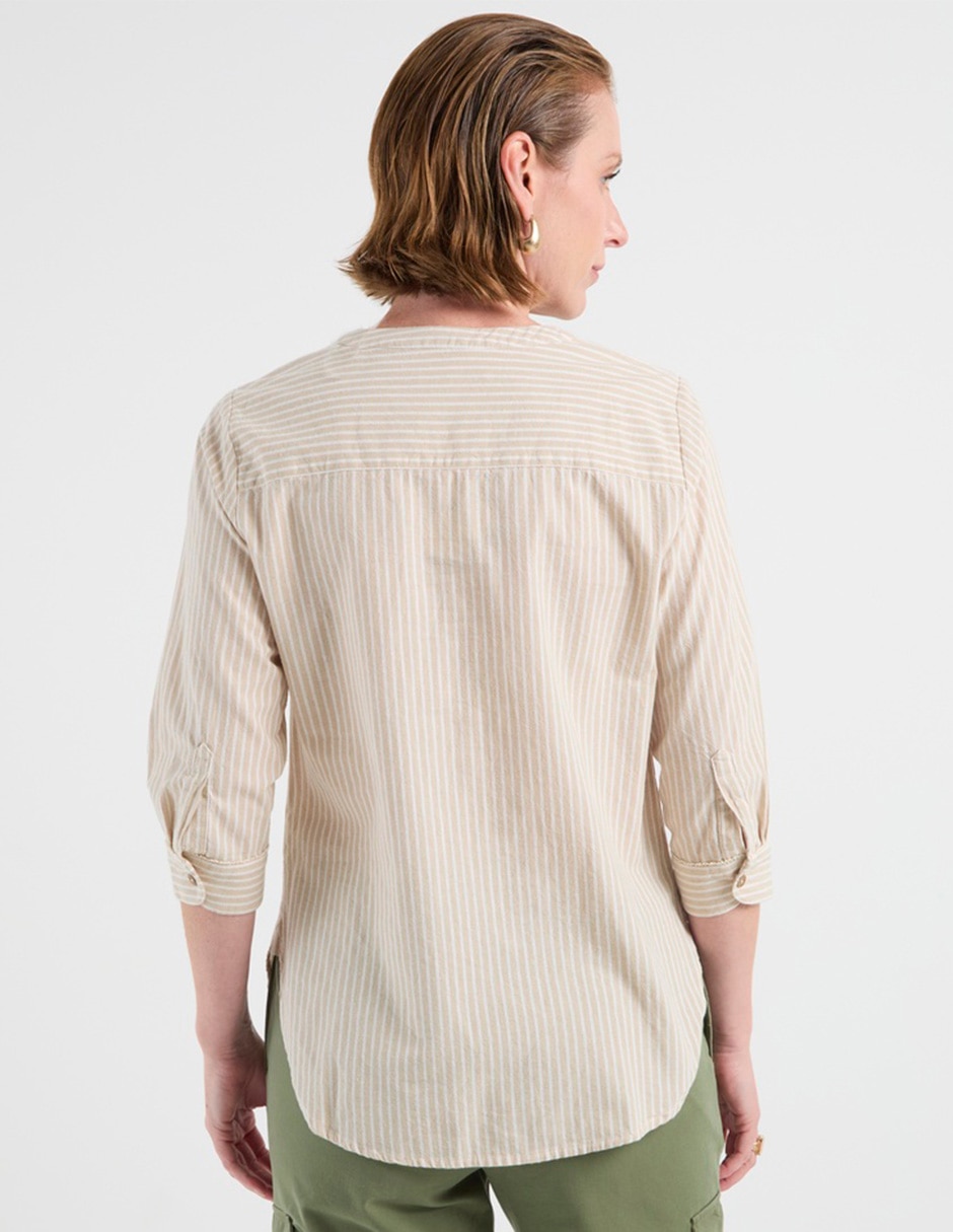 Blusa manga 3/4 para mujer 11