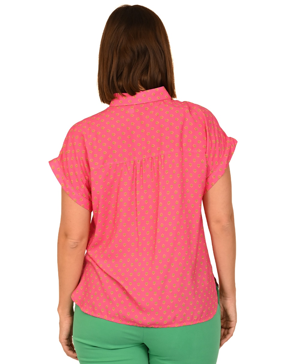 BLUSA FERRIONI M28684 REGUL, M, FUCSIA