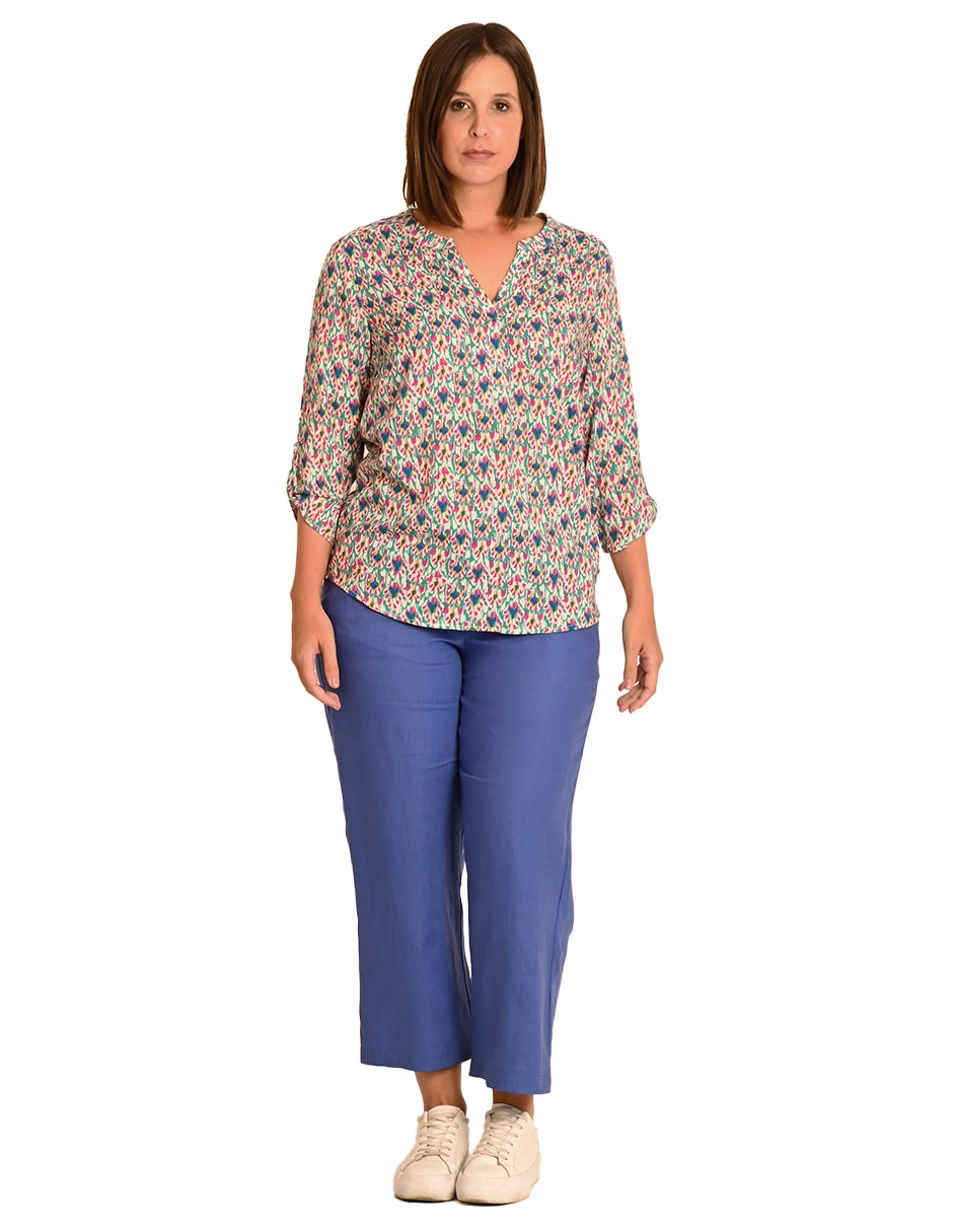 Blusa manga 3/4 para mujer 2