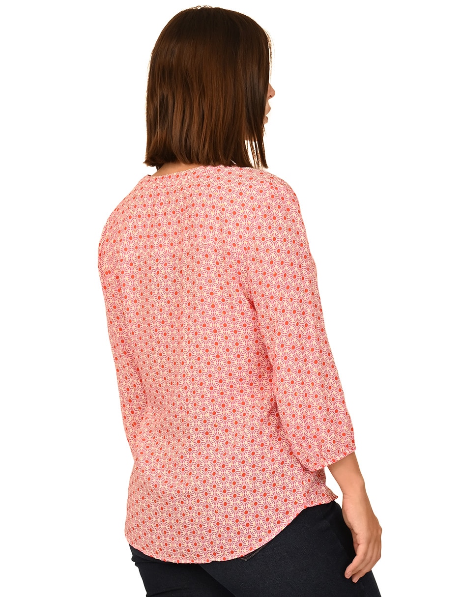 Blusa manga 3/4 para mujer 3