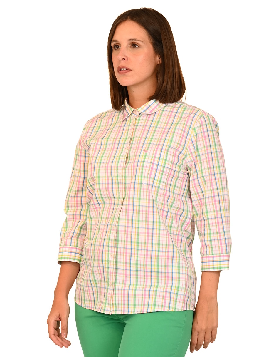 Blusa manga 3/4 para mujer Blusa manga 3/4 para mujer