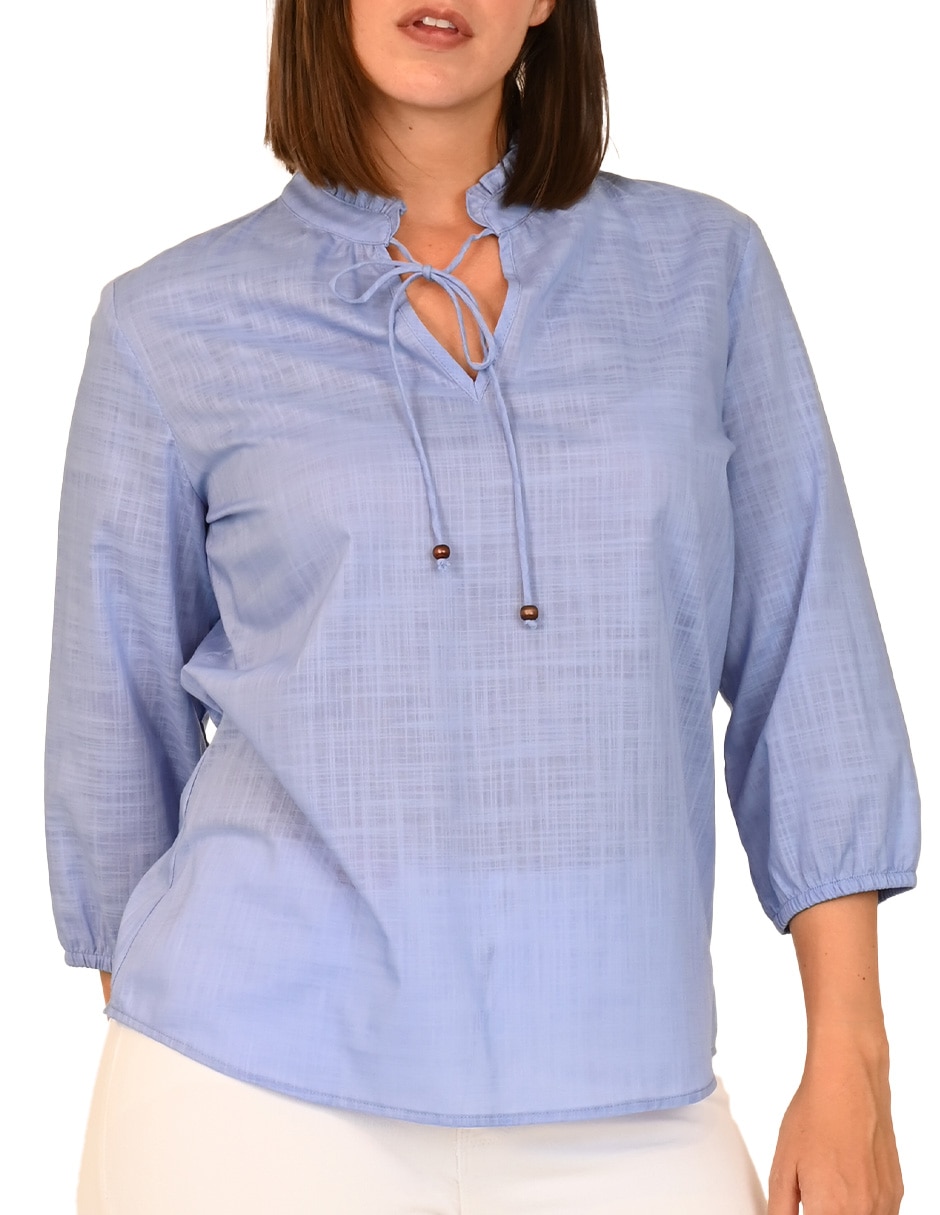 Blusa manga 3/4 para mujer 4