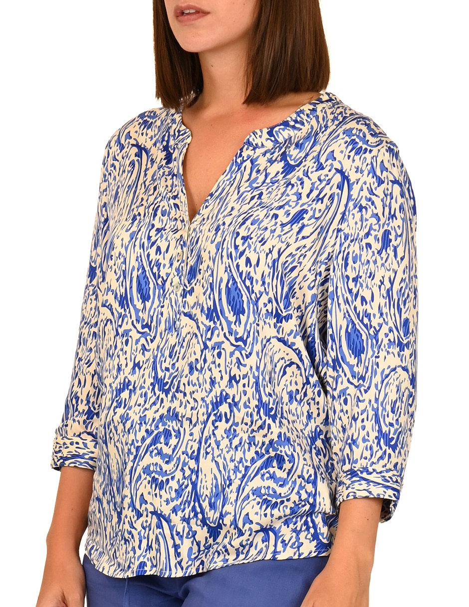 Blusa manga 3/4 para mujer 4
