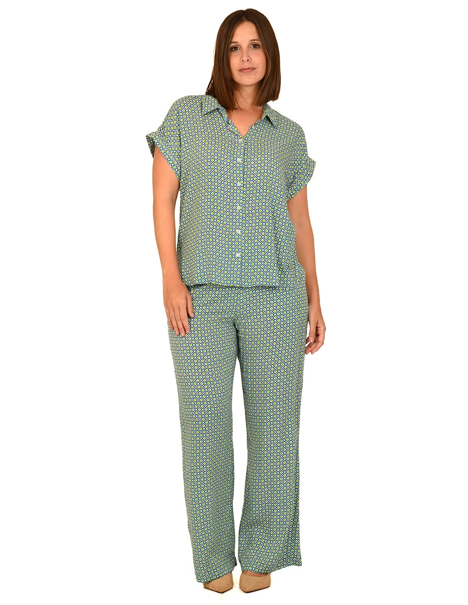 Blusa manga corta para mujer 2