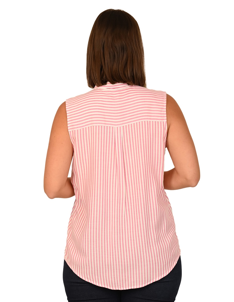 Blusa sin manga para mujer 3