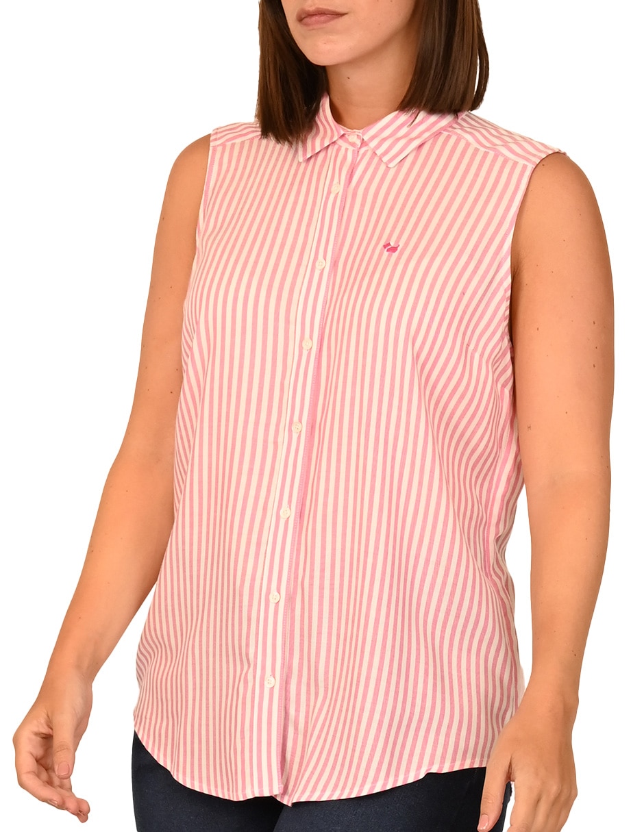 Blusa sin manga para mujer 4