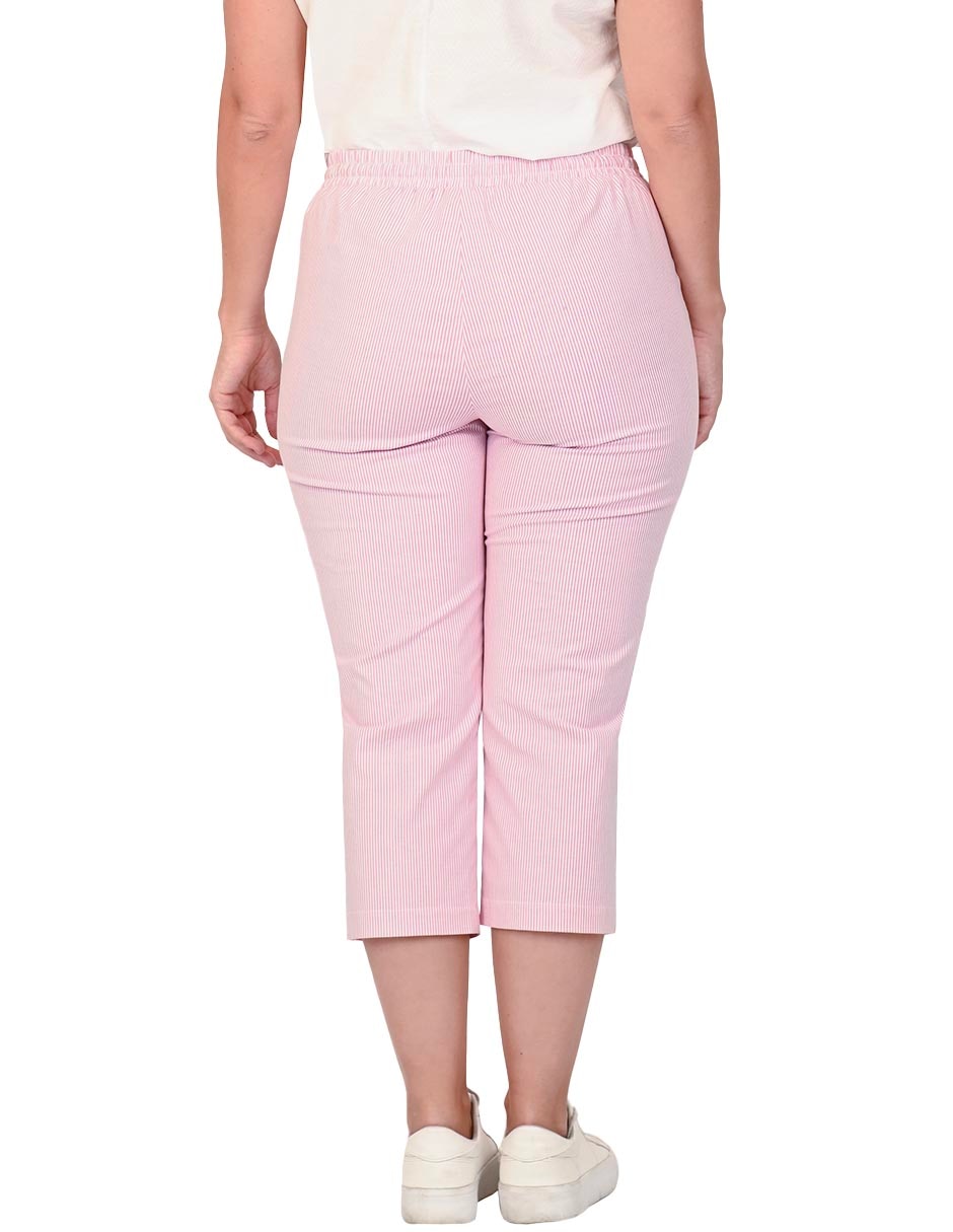 Pantalón capri regular para mujer 2