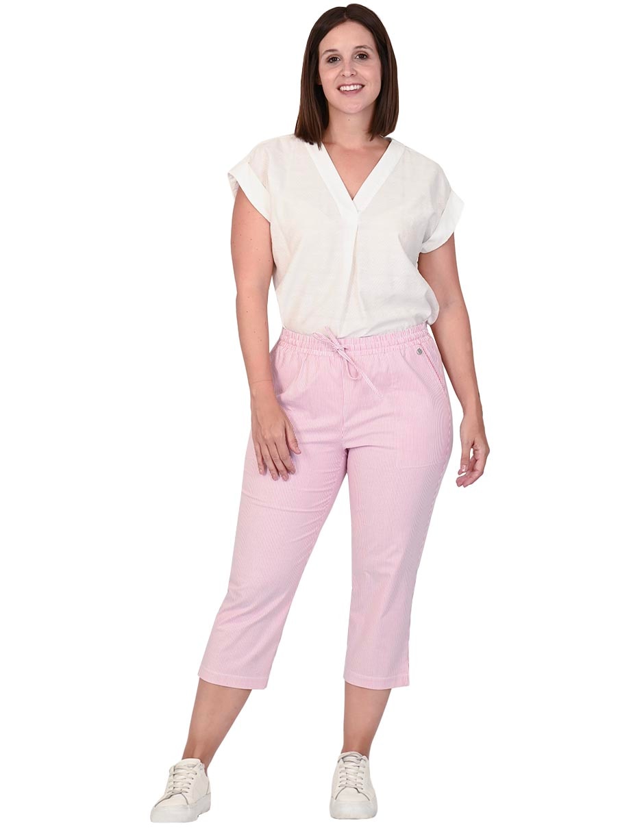 Pantalón capri regular para mujer 3