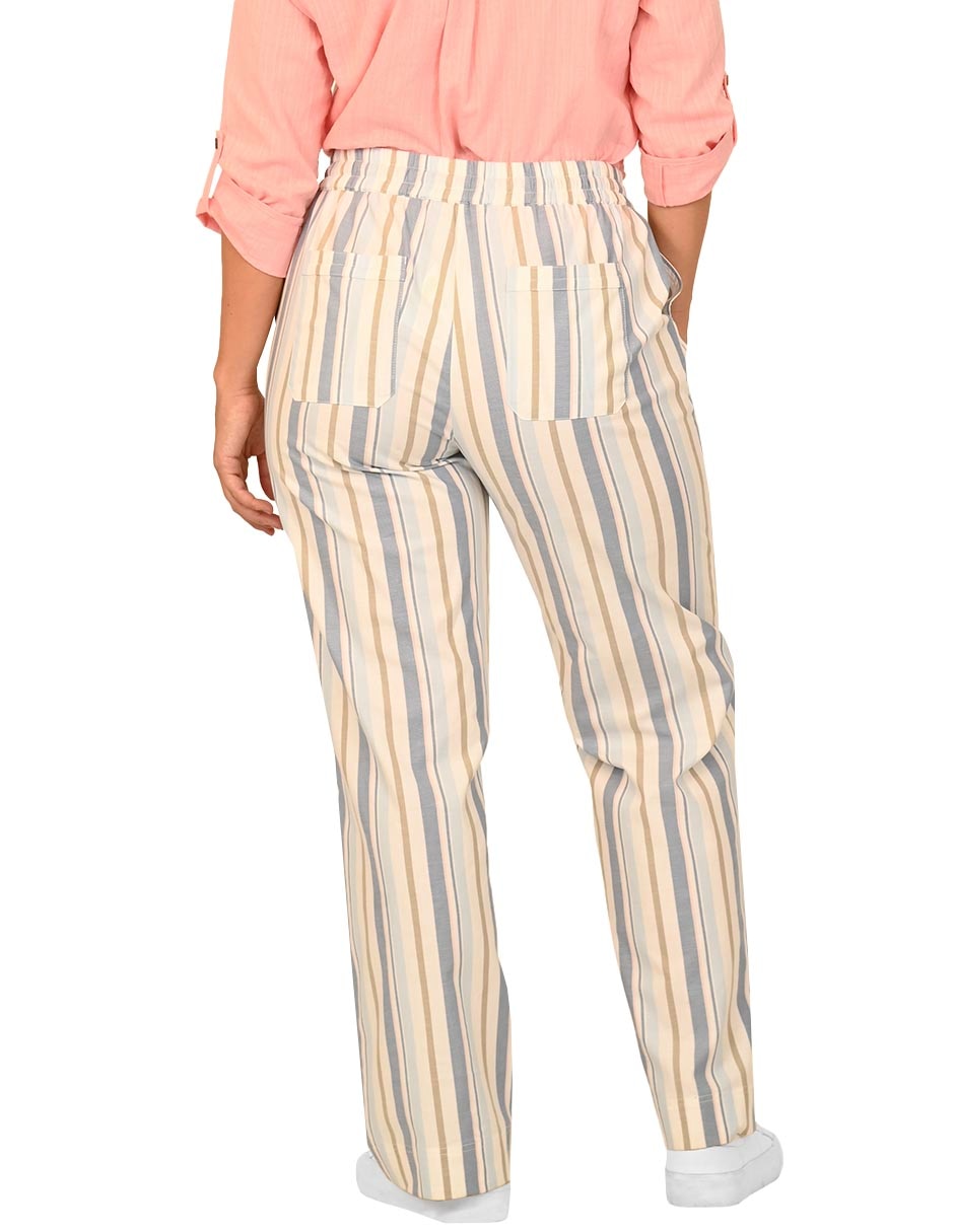 Pantalón acampanado amplio para mujer 3