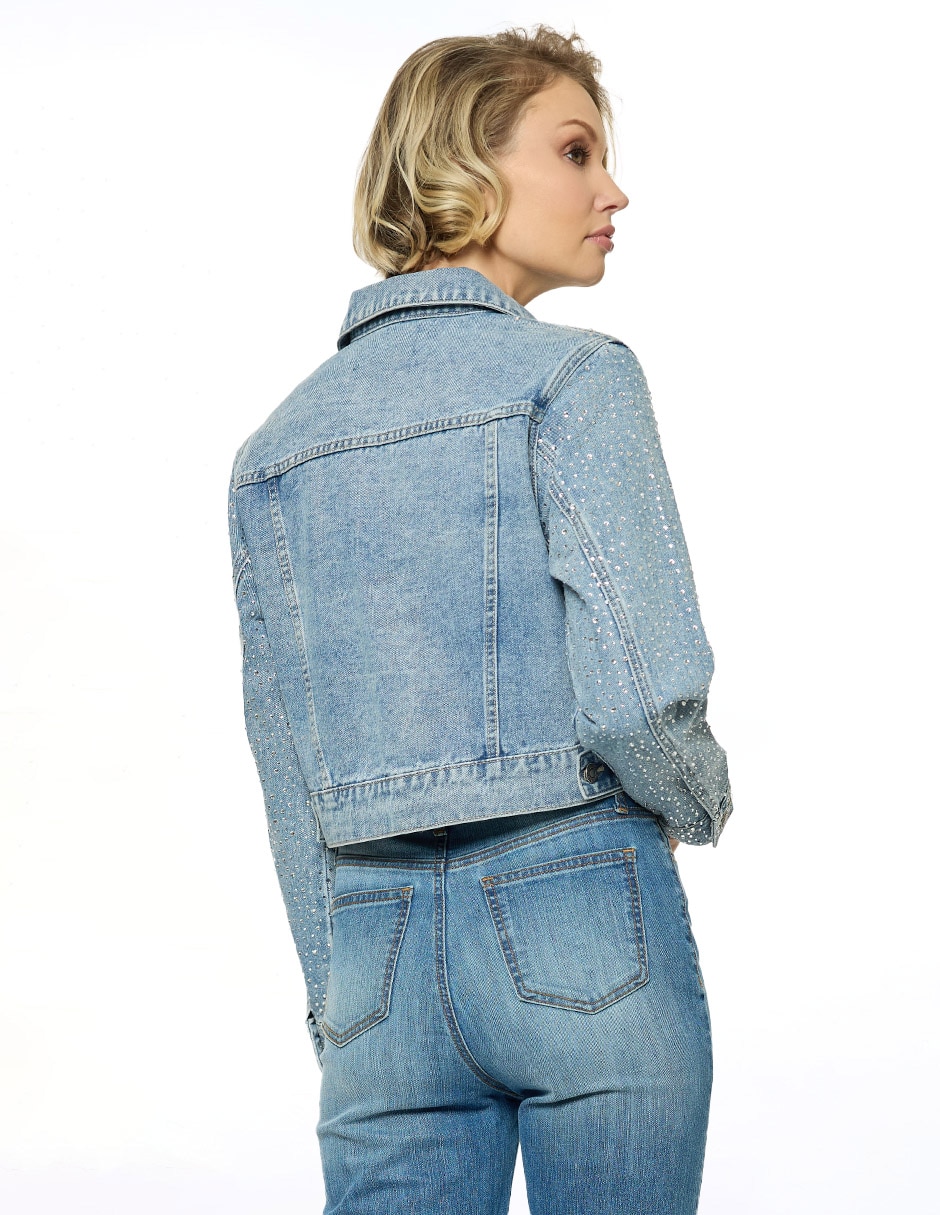 Chamarra denim para mujer 4