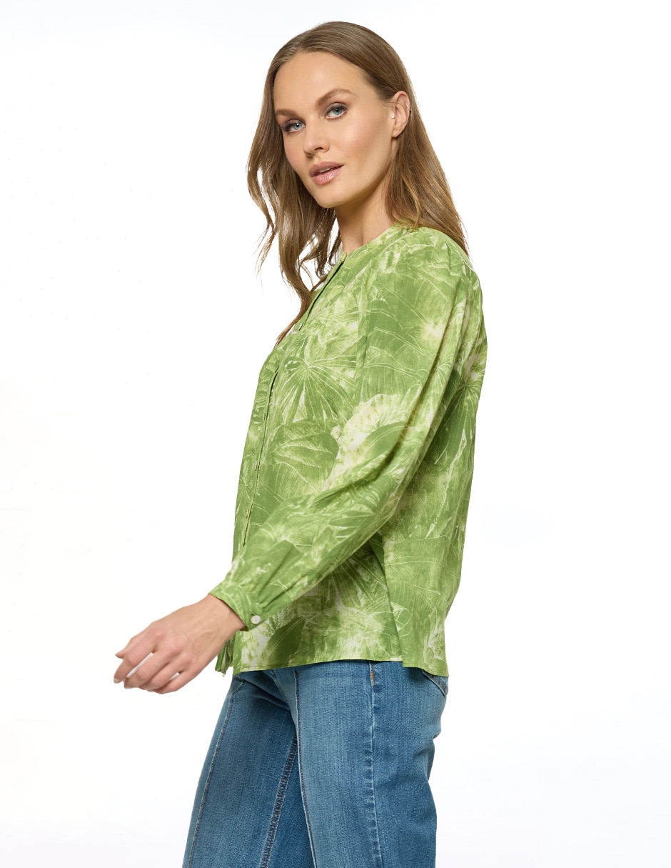 Blusa manga larga para mujer 3