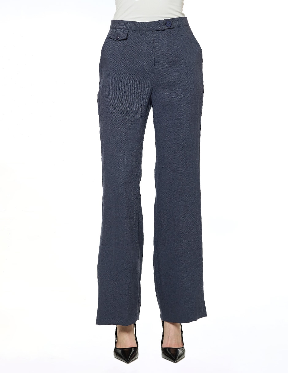 Pantalón de vestir regular para mujer