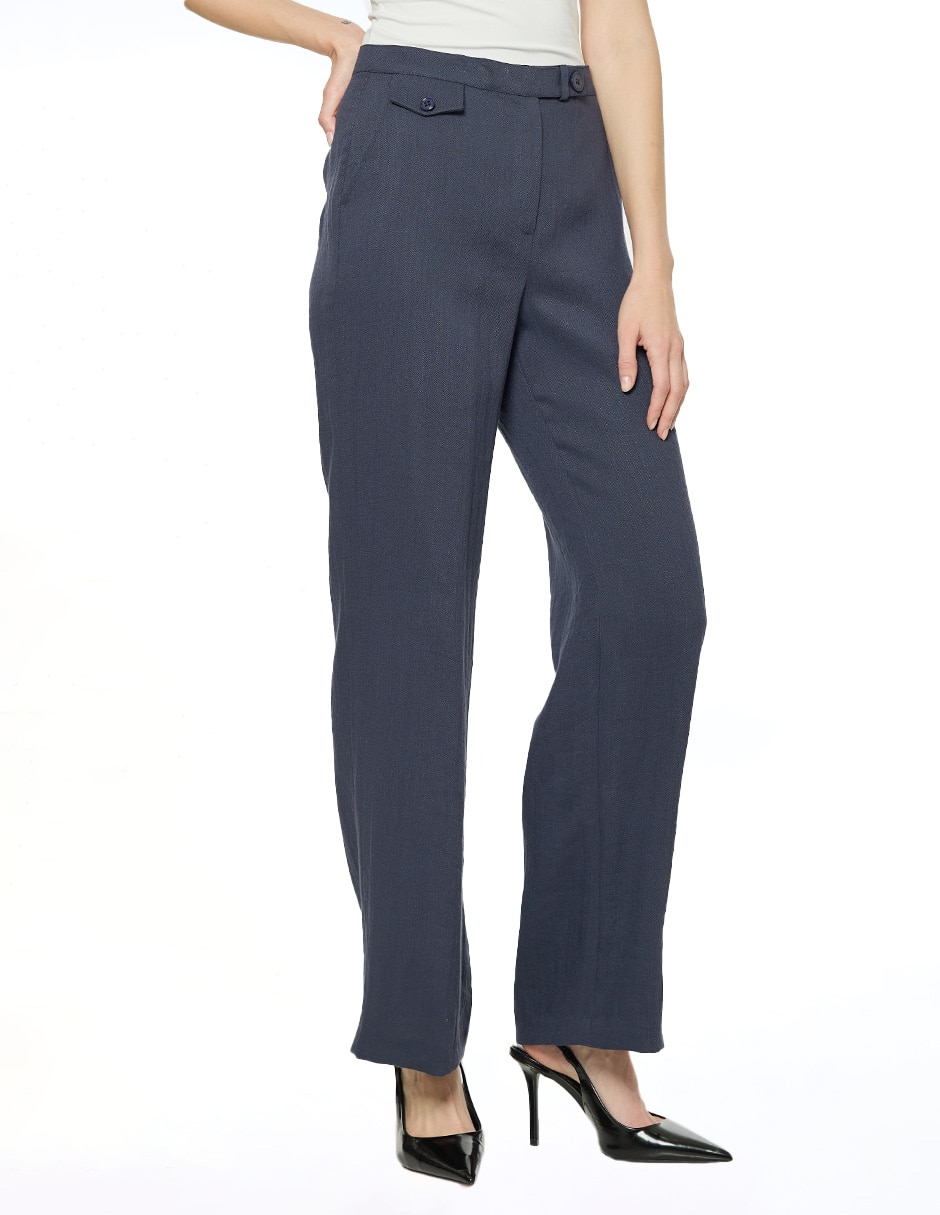 Pantalón de vestir regular para mujer 3
