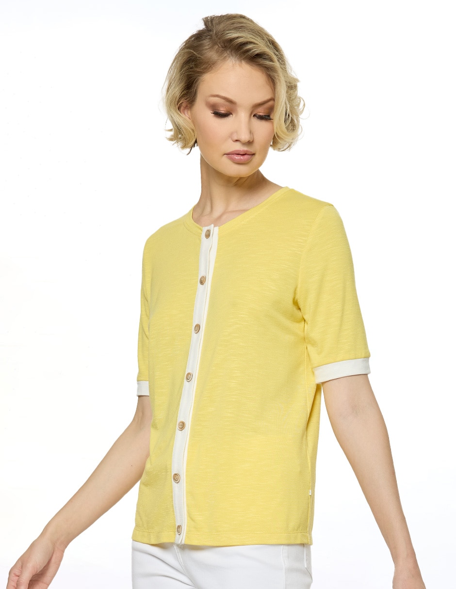 Blusa manga corta para mujer 3