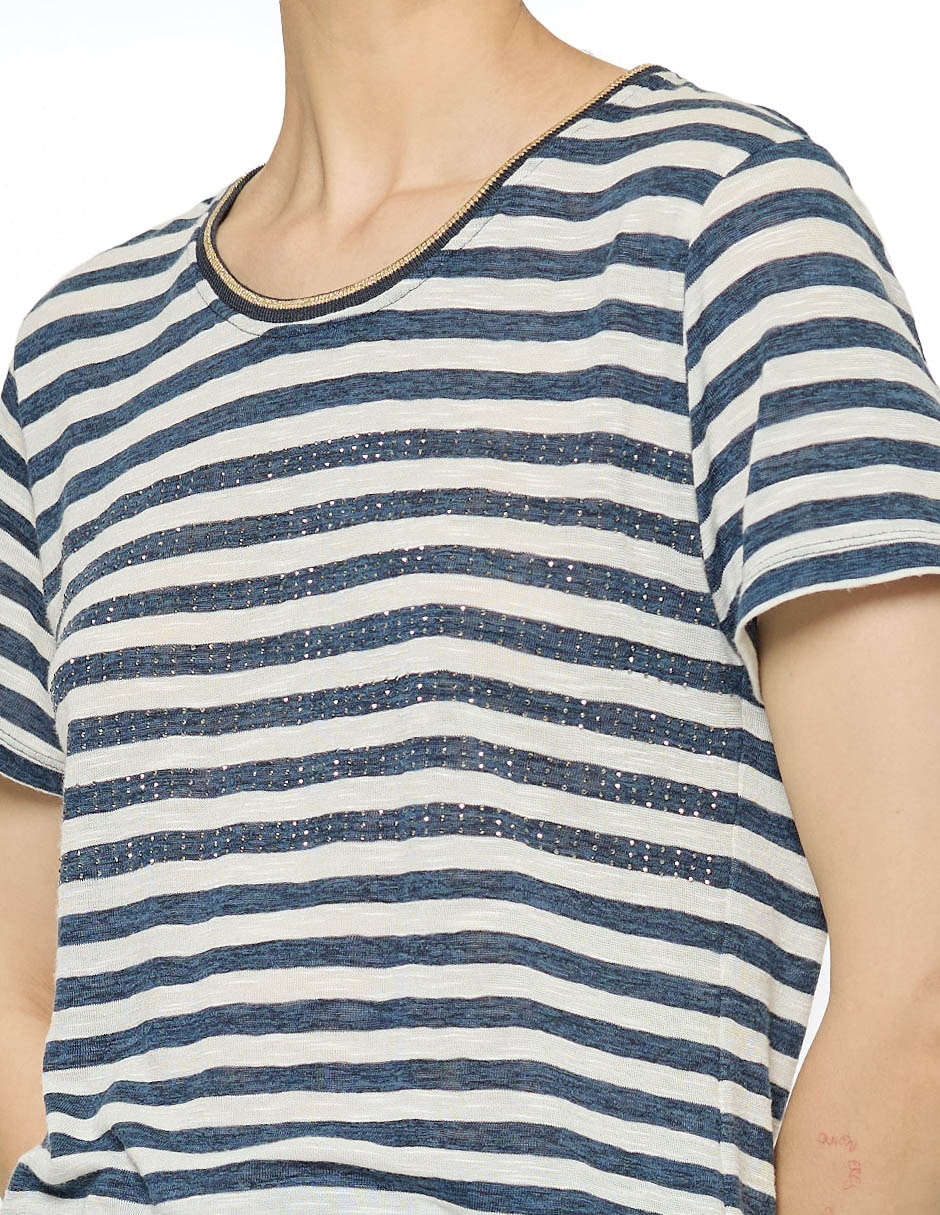Blusa manga corta para mujer 5