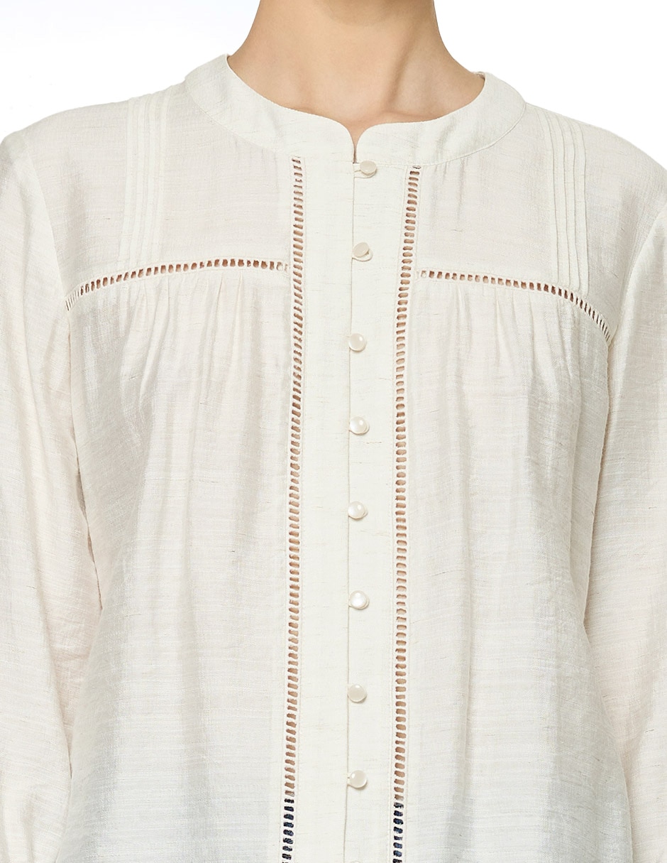 Blusa manga 3/4 para mujer 5