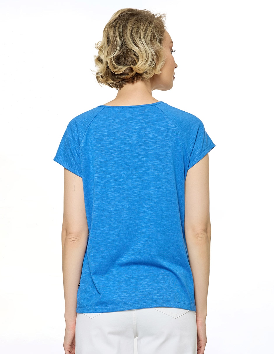 Blusa manga corta para mujer 4