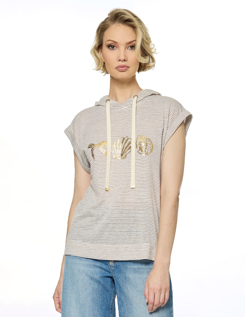 Sudadera con capucha para mujer