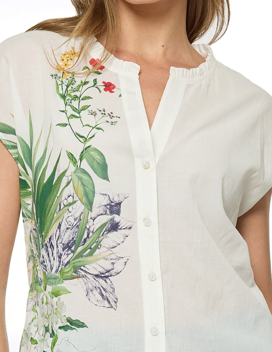 Blusa sin manga para mujer 5
