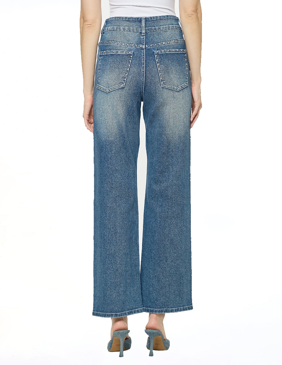 Jeans bota para mujer 4