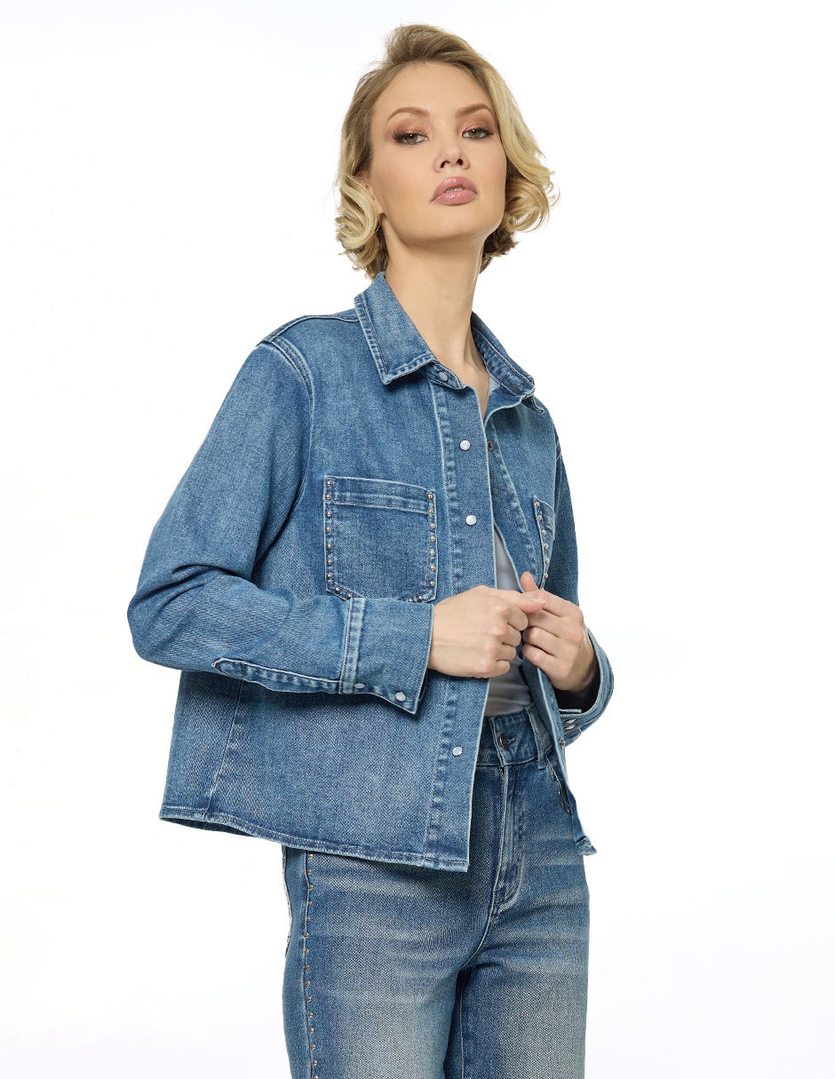 Blusa camisera manga larga para mujer 3