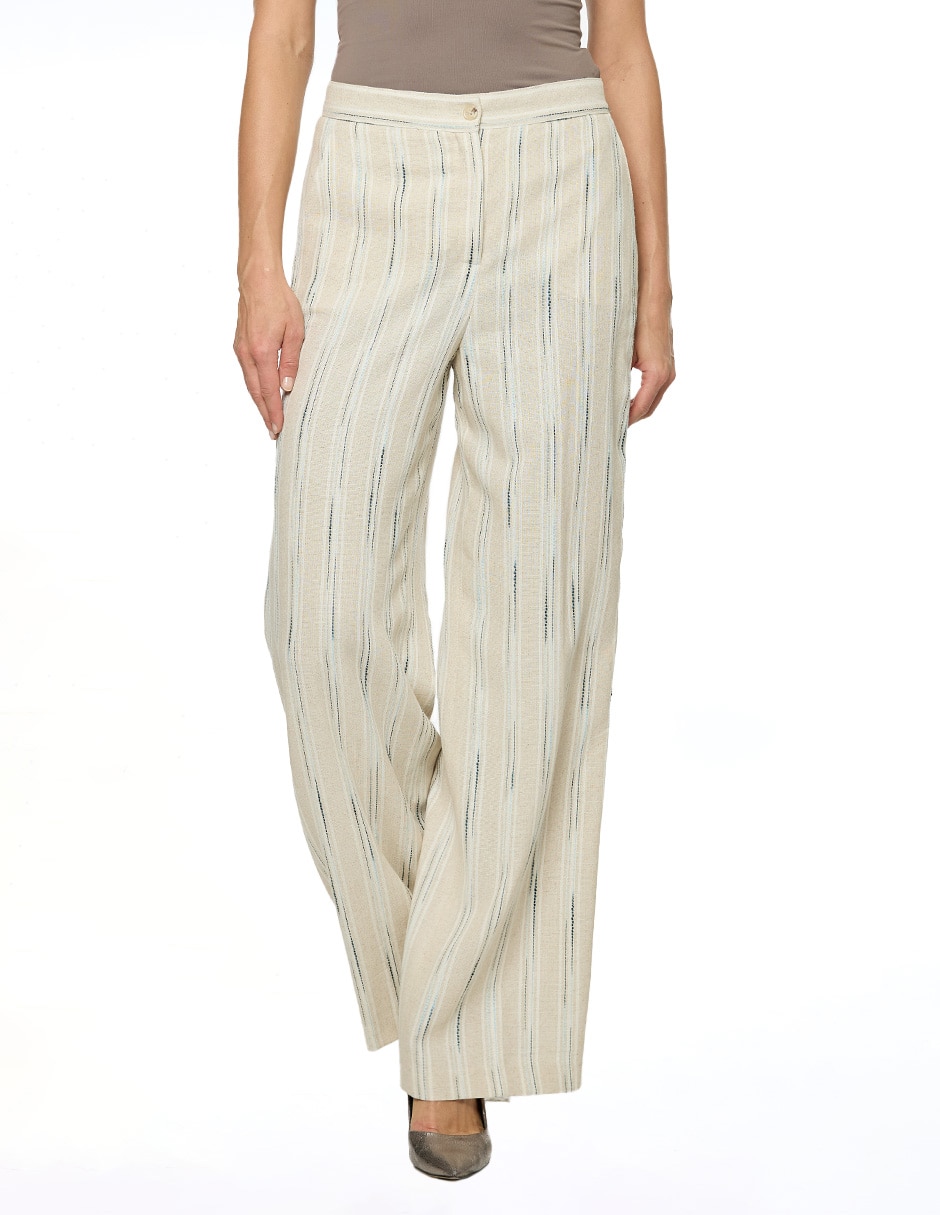 Pantalón de vestir amplio para mujer