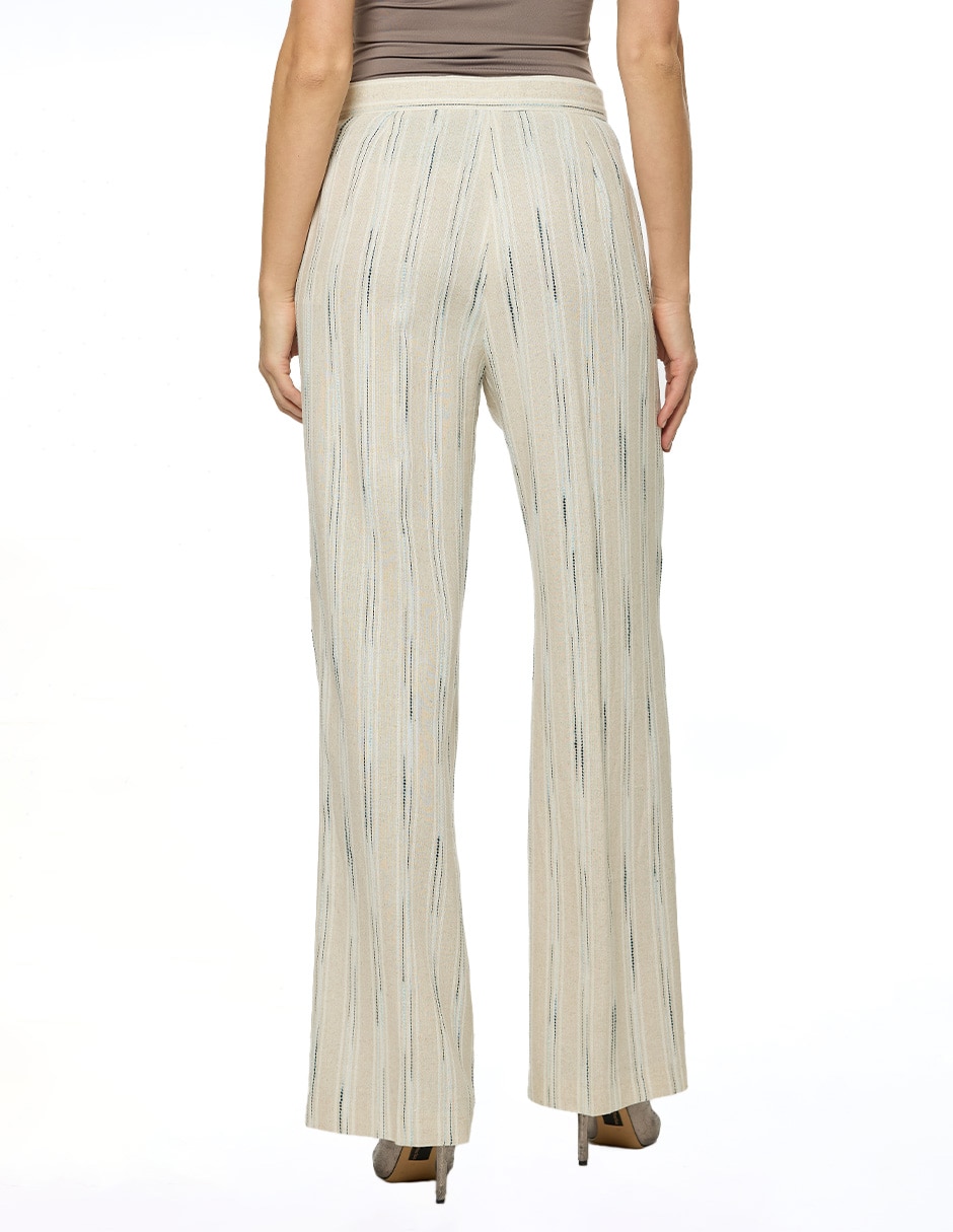 Pantalón de vestir amplio para mujer 4