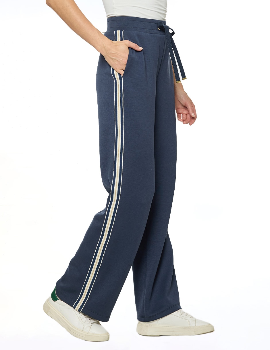 Pants regular con jareta para mujer 3