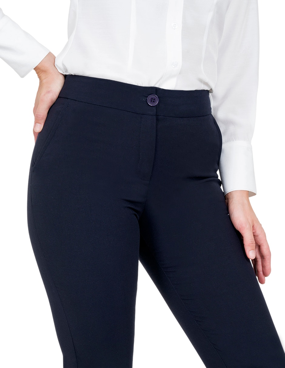 PANTALON ATELIER PETIT, 6, AZUL MARINO