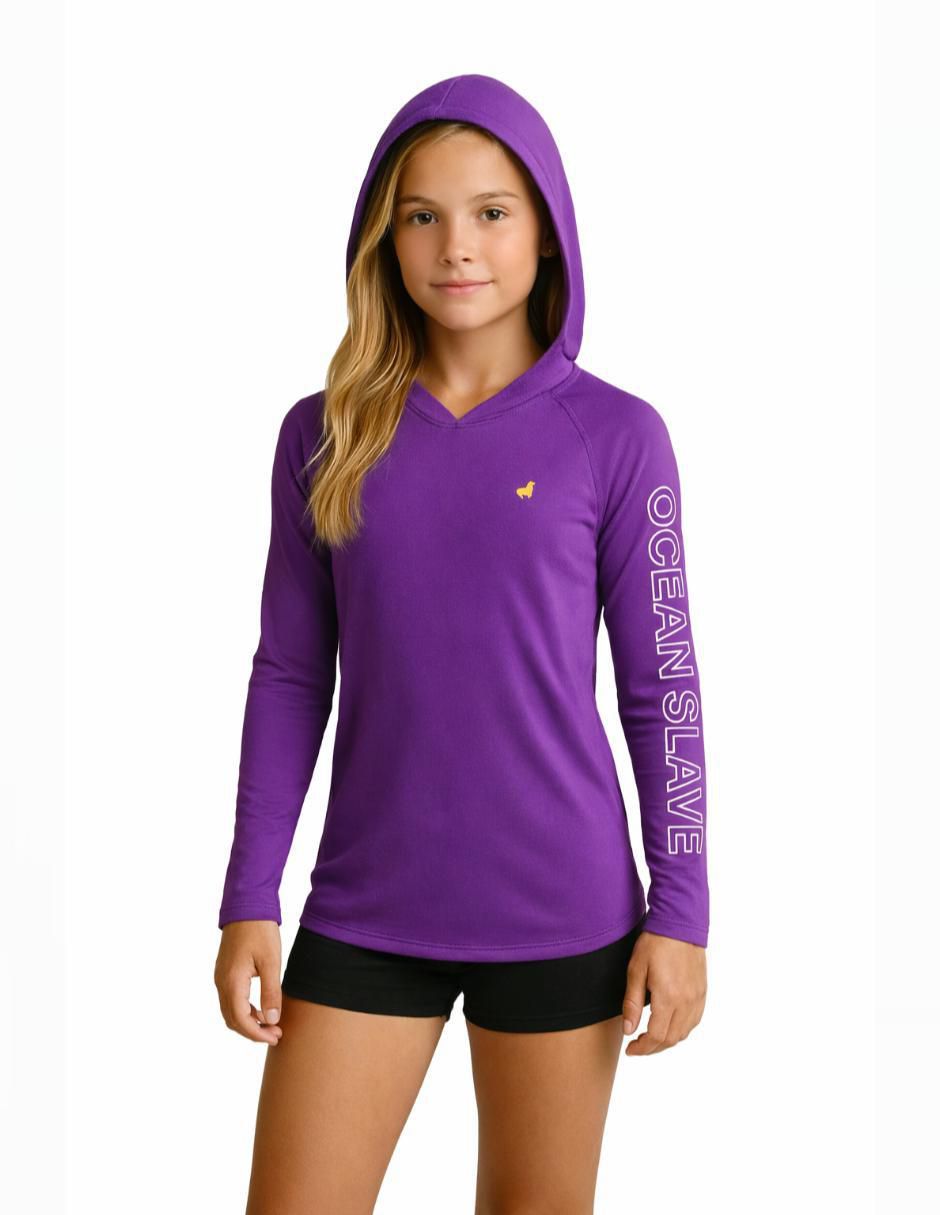 Playera manga larga Sailing Fit con protección UV 50+ cuello redondo para mujer 2