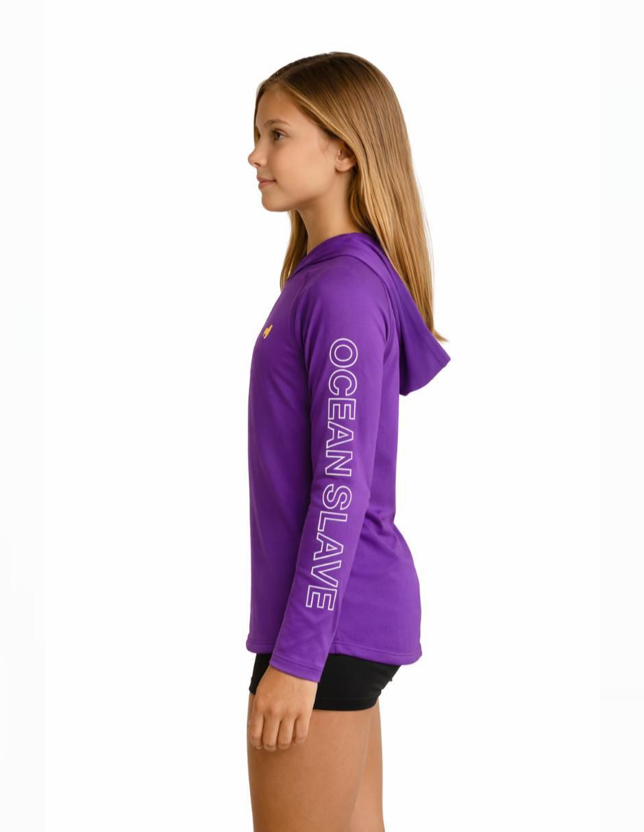 Playera manga larga Sailing Fit con protección UV 50+ cuello redondo para mujer 3