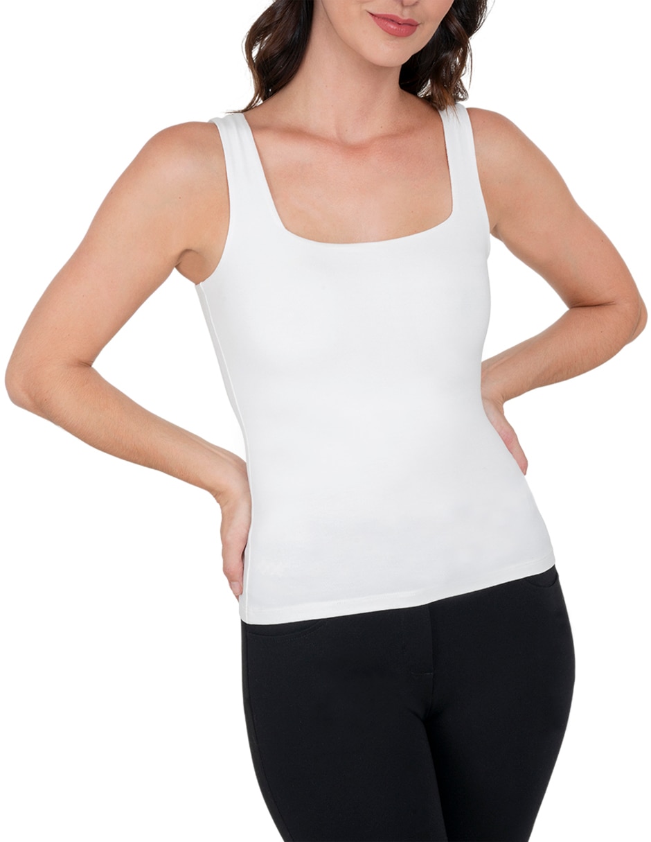 Blusa de tirantes anchos para mujer 3