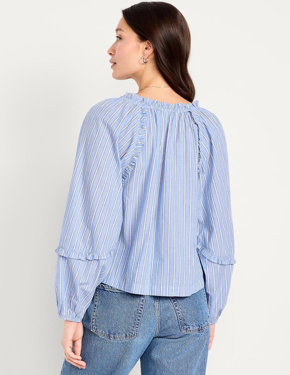 Blusa manga larga para mujer 2