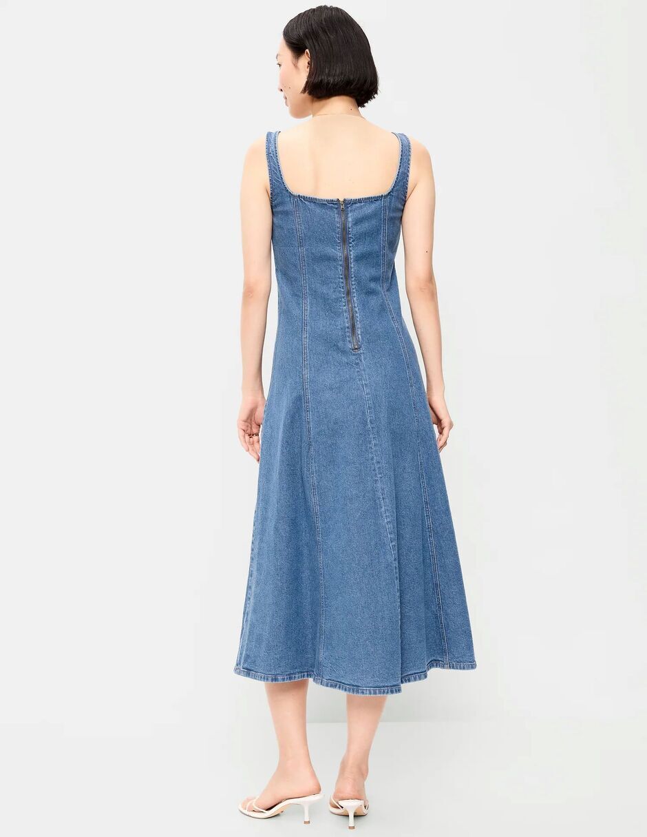 Vestido midi casual para mujer 2