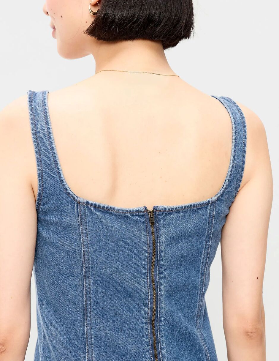 Vestido midi casual para mujer 4