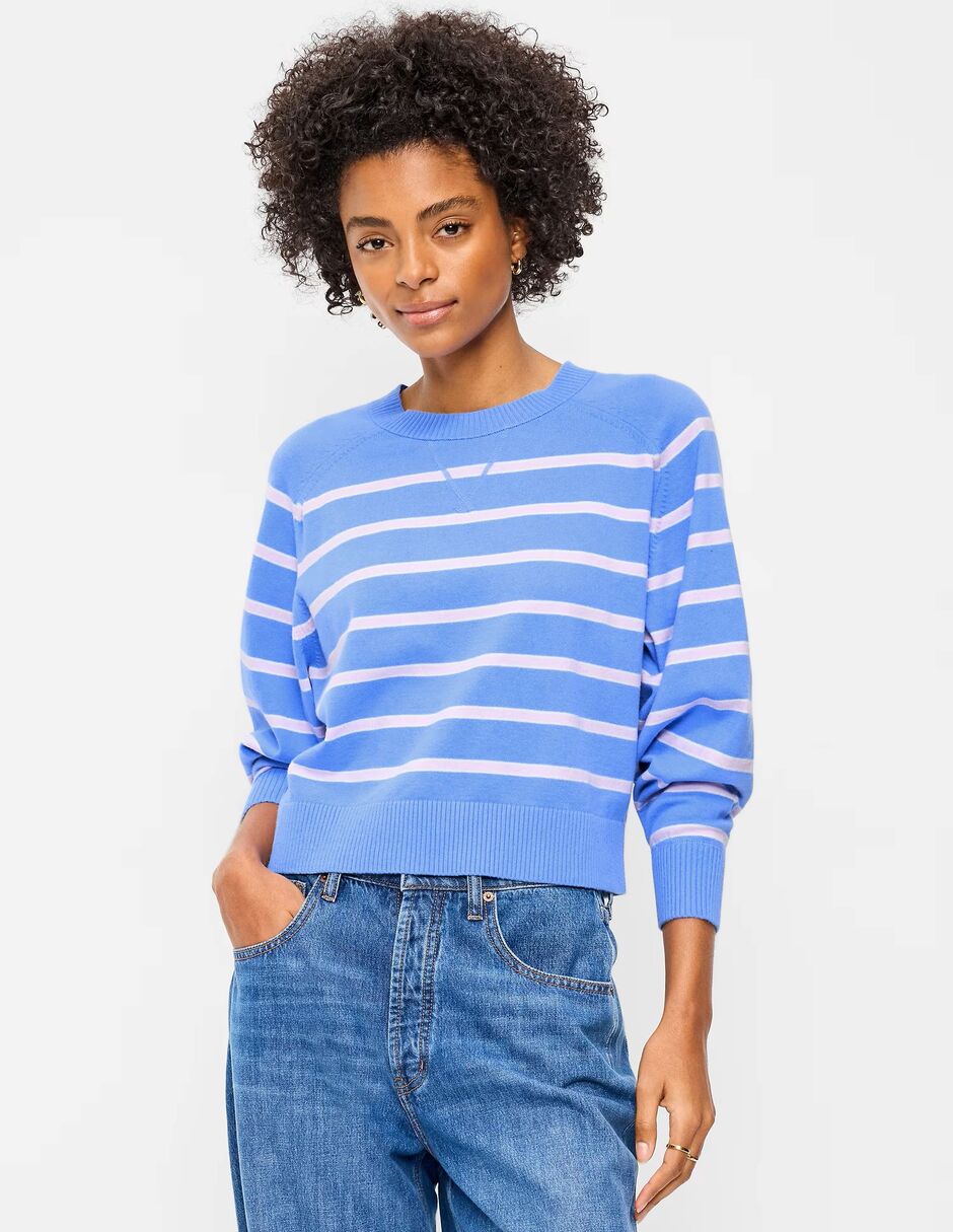 Suéter cuello redondo para mujer Suéter cuello redondo para mujer