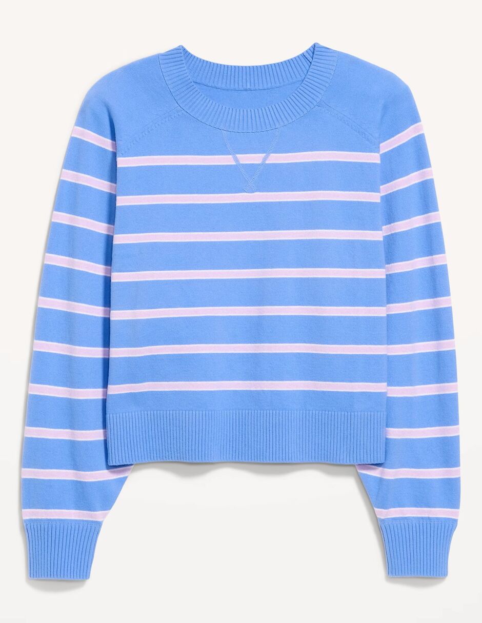Suéter cuello redondo para mujer 2