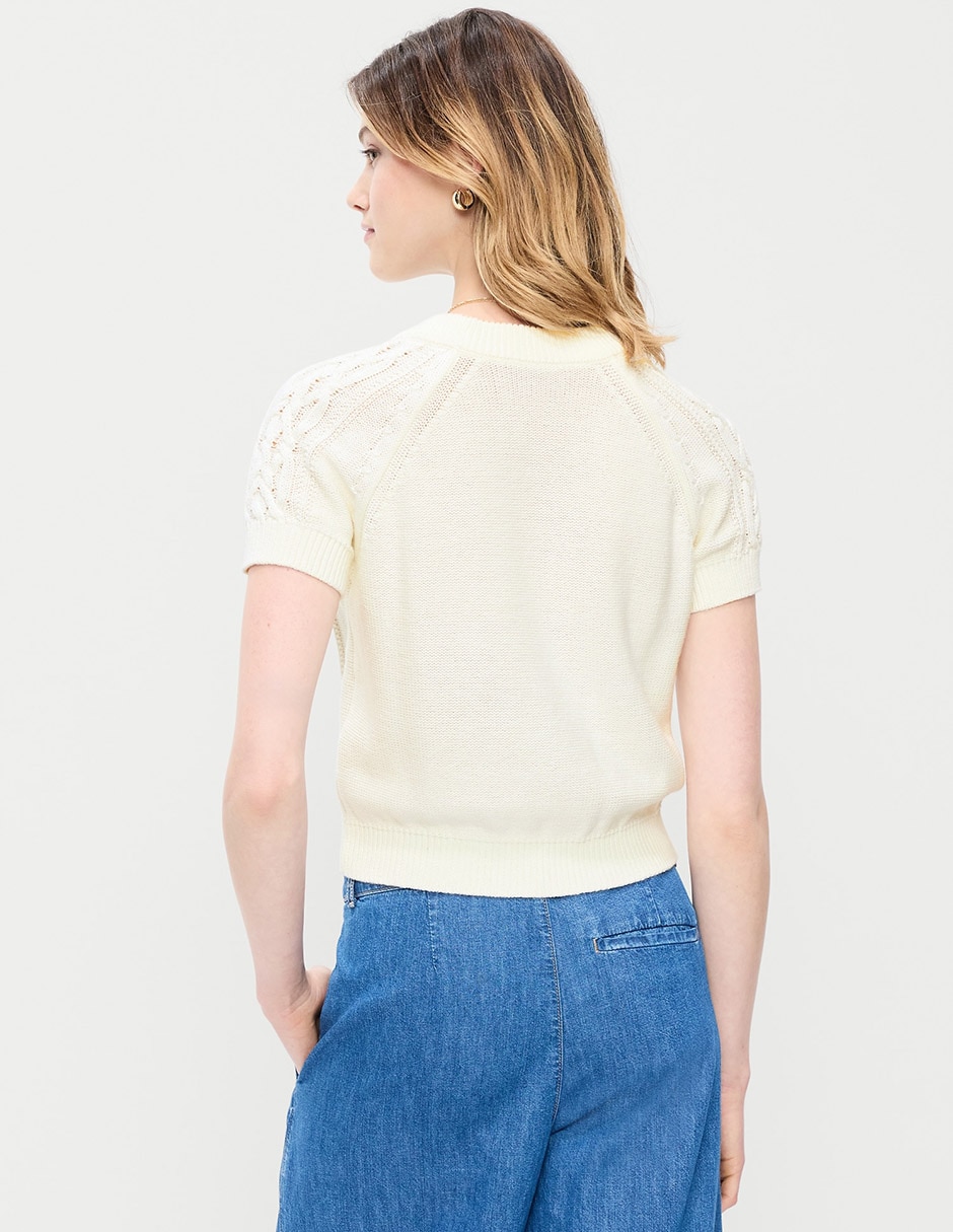 Blusa manga corta para mujer 2