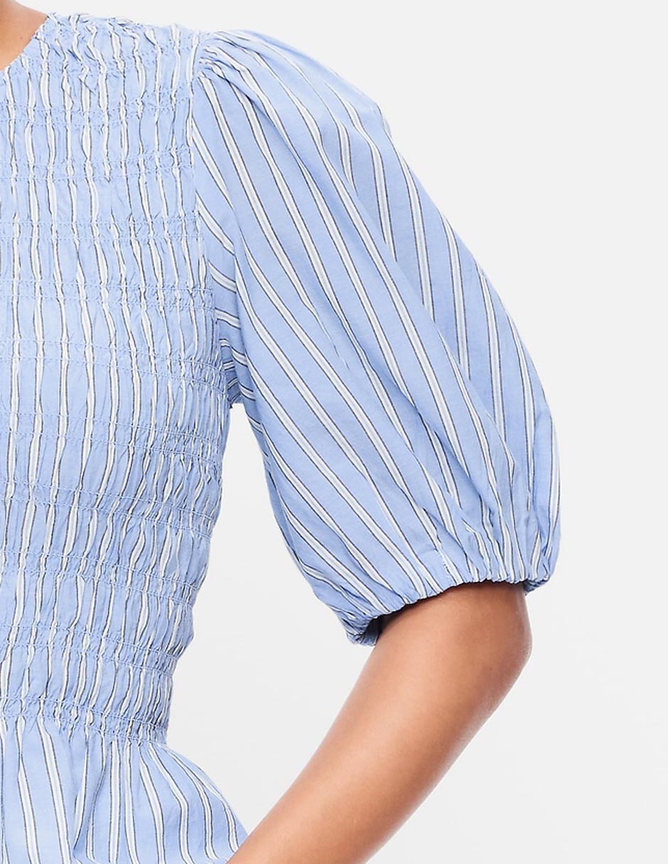 Blusa túnica manga al codo para mujer 3