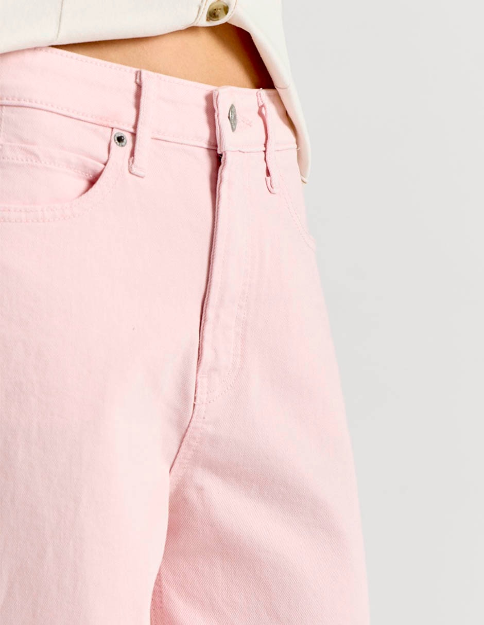 Jeans Wide Leg a la cintura para mujer 5