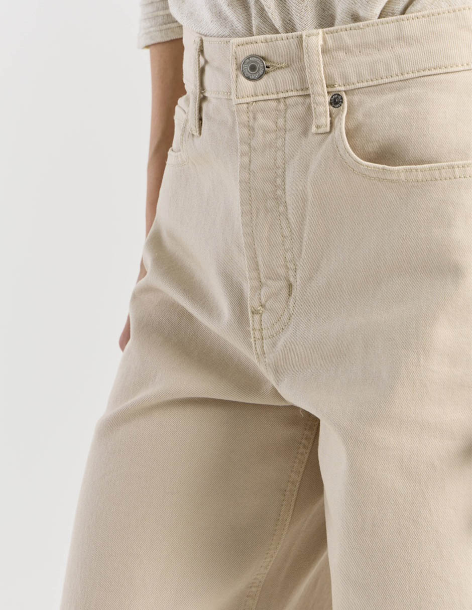 Jeans wide leg cintura para mujer 5
