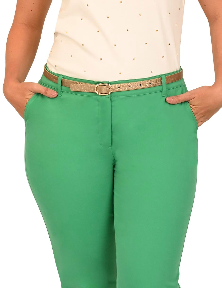 Pantalón regular para mujer 4