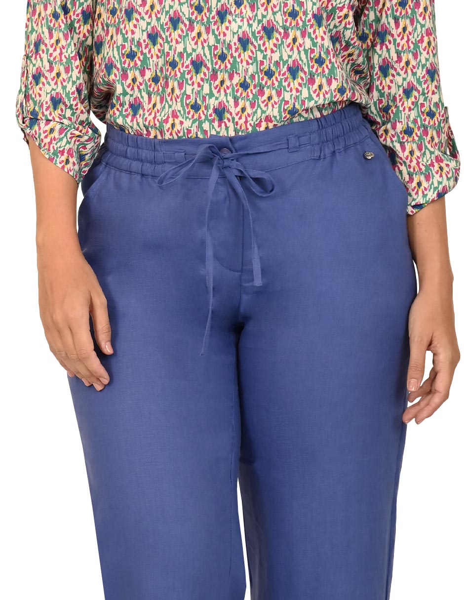 Pantalón amplio para mujer 4
