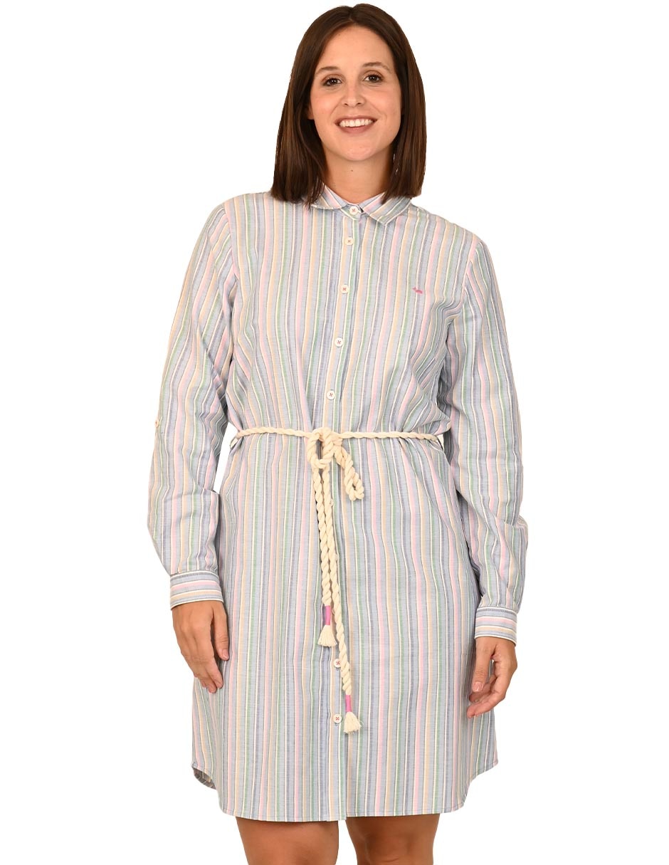Vestido corto casual para mujer