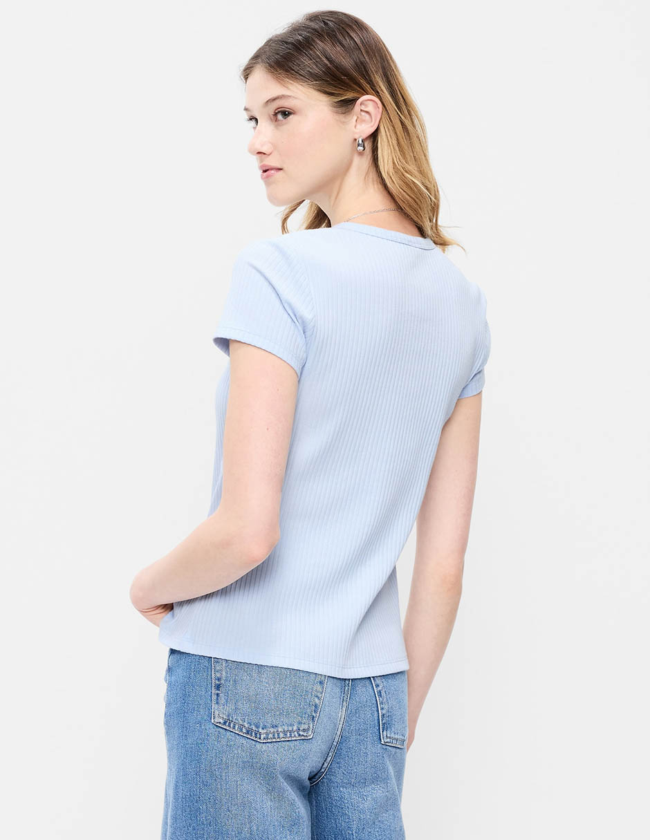 Playera manga corta para mujer 2