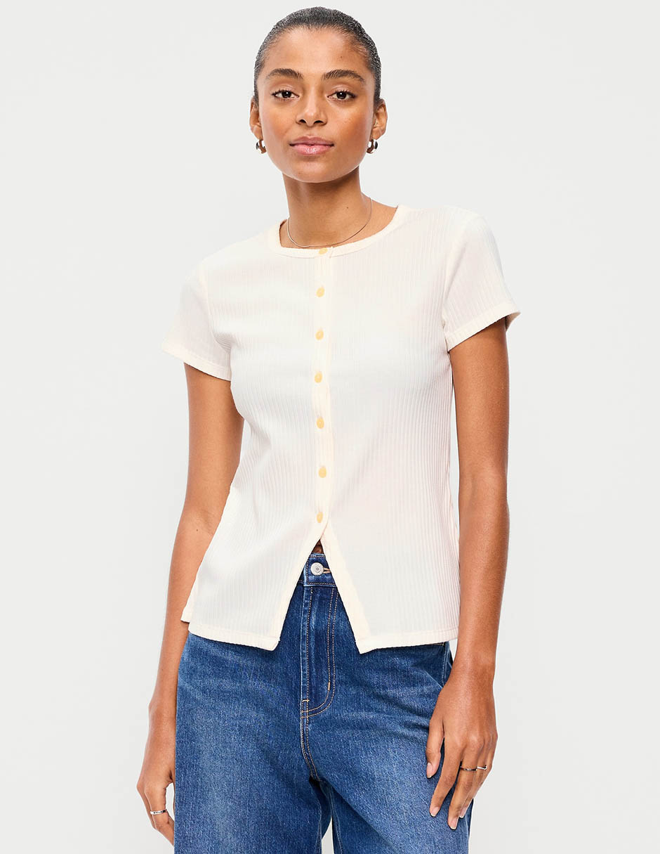 Playera manga corta para mujer Playera manga corta para mujer