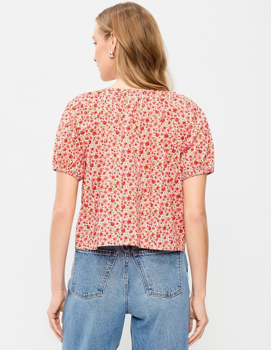 Blusa manga corta para mujer 2